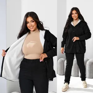 Костюм с мехом УК-5375-3 Фабрика Моды