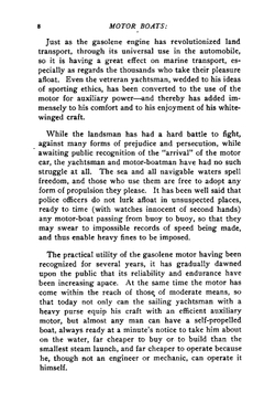 Motor Boats. Construction and Operation : An Illustrated Manual for Motor Boat, Launch and Yacht Owners, Operators of Marine Gasolene Engines, and Amateur Boatbuilders | Thomas Herbert Russell