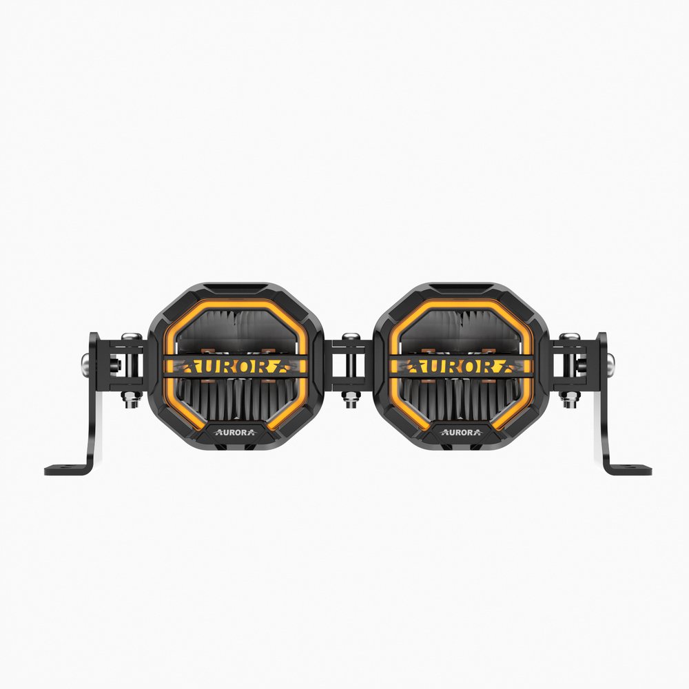 Светодиодная балка Aurora Комбинированный свет с ДХО (белый и янтарный цвет)