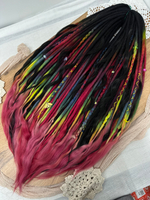 Войлочные дреды с кончиками из козы