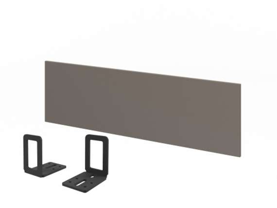 Экран настольный к одному столу 1350х18х400 L-069-1