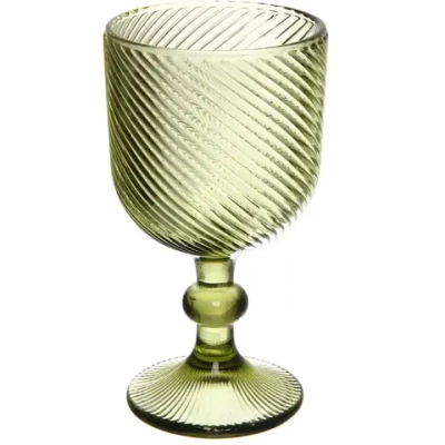 Бокал для вина 320мл «Cristal»в наборе 6шт, зеленый