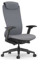 Кресло Gemini EGE-002A Черный пластик/Серый