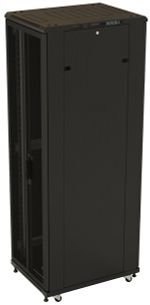 Шкаф напольный 19", 42U Hyperline TTB-4261-DD-RAL9004