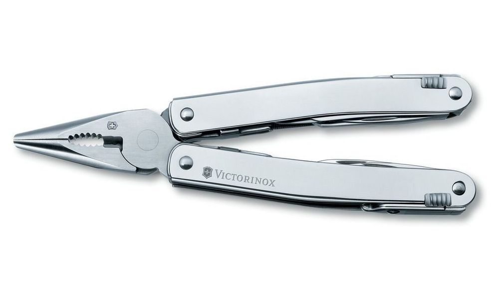 Мультитул Victorinox SwissTool Spirit 3.0223.L 105мм 26 функций в кожаном чехле