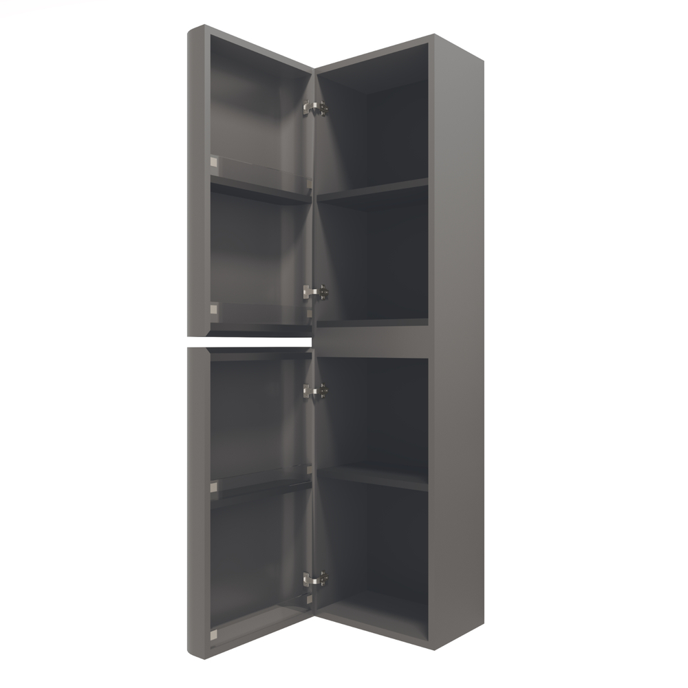 Шкаф Caprise VSC-4CA150MG-L подвесной, левый, 1500*404*350, серый матовый