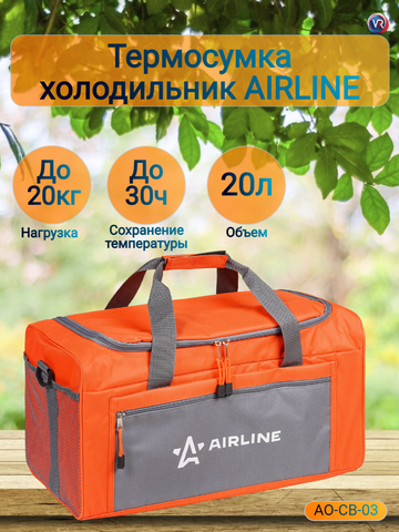 Сумка-холодильник (термосумка) 20 л, 43*23*22 см (AO-CB-03)