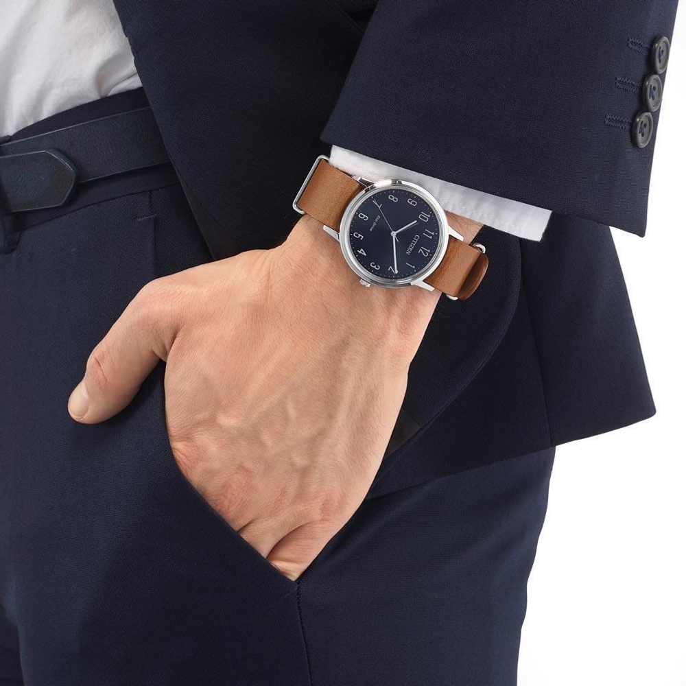 Мужские японские наручные часы Citizen BJ6501-10L