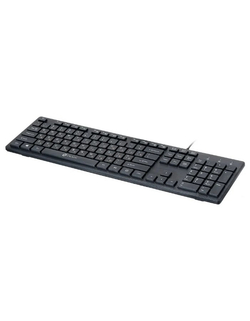 Клавиатура Oklick 520M2U черный/черный USB slim Multimedia [1061587]