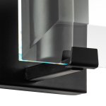 713617 Бра NOVARA 1x40W E14 ЧЕРНЫЙ МАТОВЫЙ