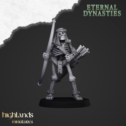 Ancient Skeletons with Bows