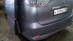 Автоковрики EVA для Toyota Estima 3 Hybrid. e four g. Полный привод, правый руль.