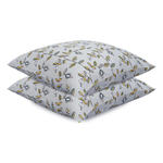 Набор наволочек "Ягоды тайги" из премиального сатина из коллекции russian north, 70х70 см