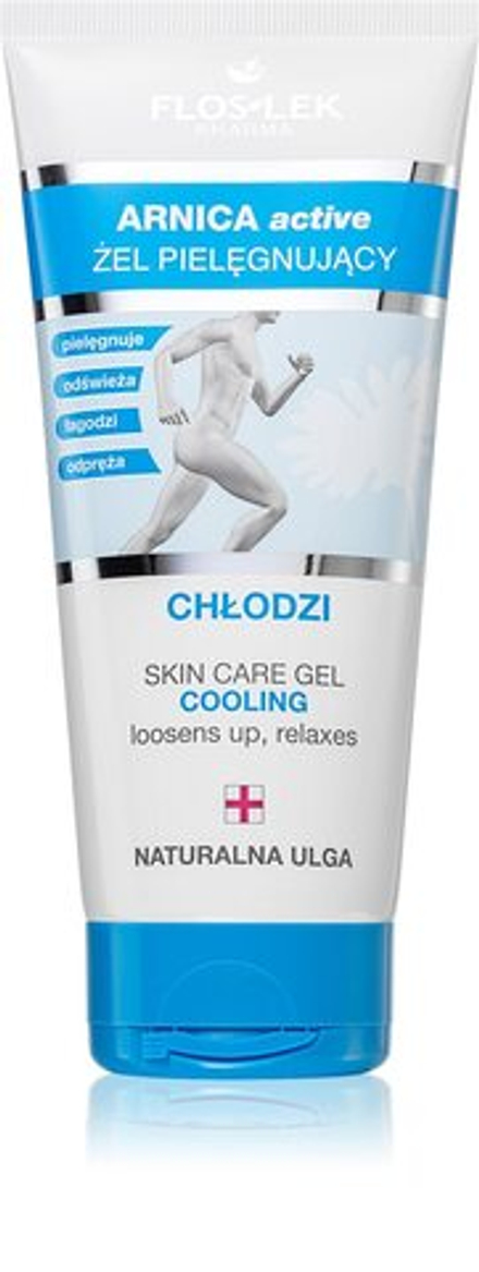 FlosLek Pharma Arnica Active - охлаждающий гель для восстановления мышц /   200  ml  / GTIN 5905043005331