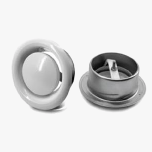 Анемостат Airone DVS 200  вытяжной стальной