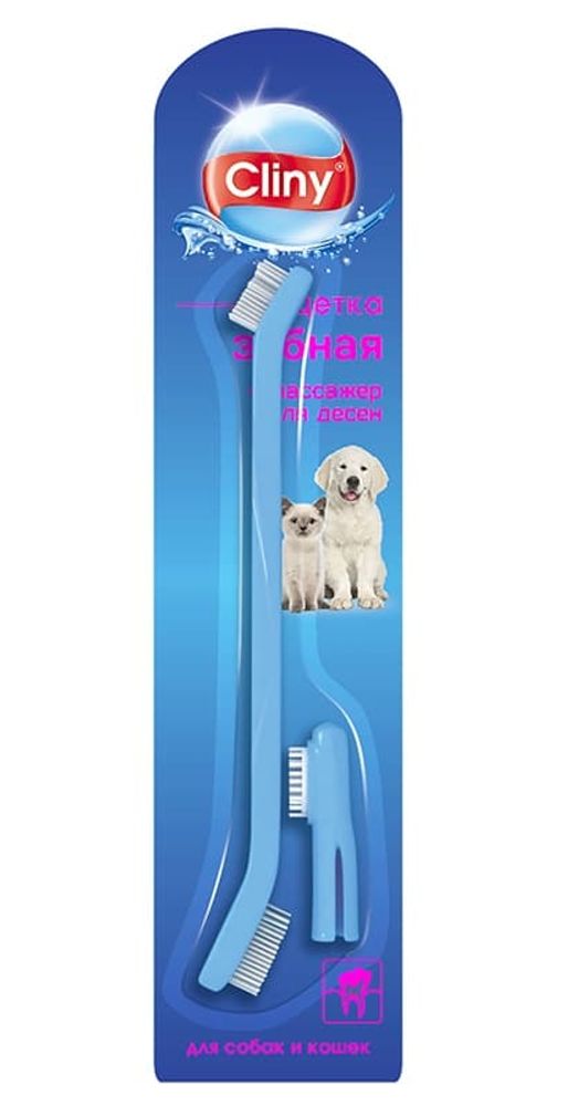 КЛИНИ Зубная щетка + массажер для десен, К103 КЛИНИ Зубная щетка + массажер для десен, К103