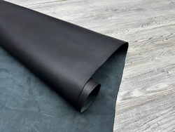 Talco Nero (1,2-1,4 мм), цв. Черный, натуральная кожа