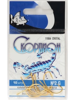 Крючки "Crystal" (Скорпион)