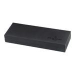 Ручка подарочная шариковая PIERRE CARDIN (Пьер Карден) "Gamme", корпус черный, латунь, золотистые детали, синяя, PC0834BP