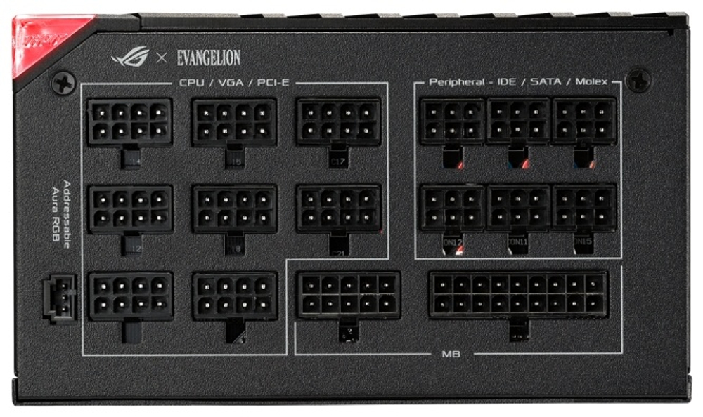 Блок питания ASUS ROG-THOR-1000P2-EVA-GAMING 1000 Вт