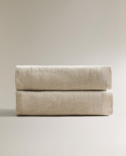 Zara Home - Синель одеяло, коричневый, 140x190 см