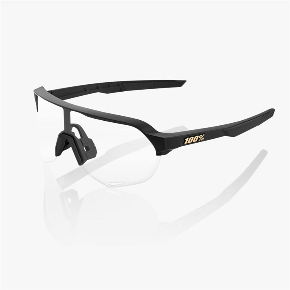 Очки спортивные 100% S2 Matte Black / Soft Gold Mirror Lens (61003-258-01)