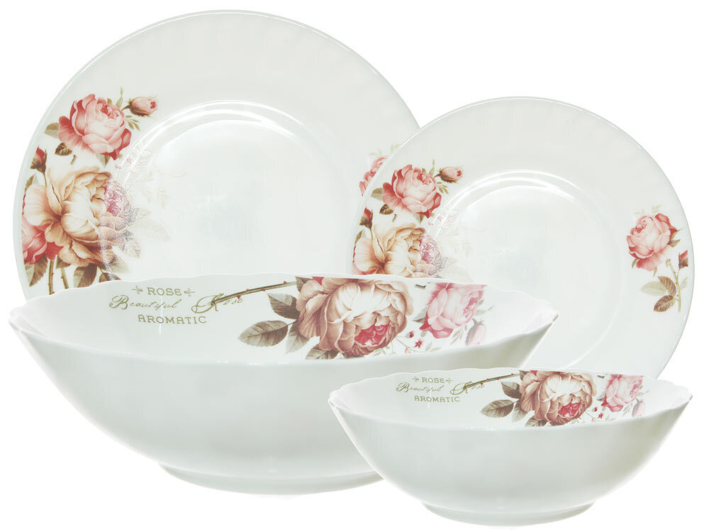 Столовый набор 19 предметов "Чайные розы" (78921)