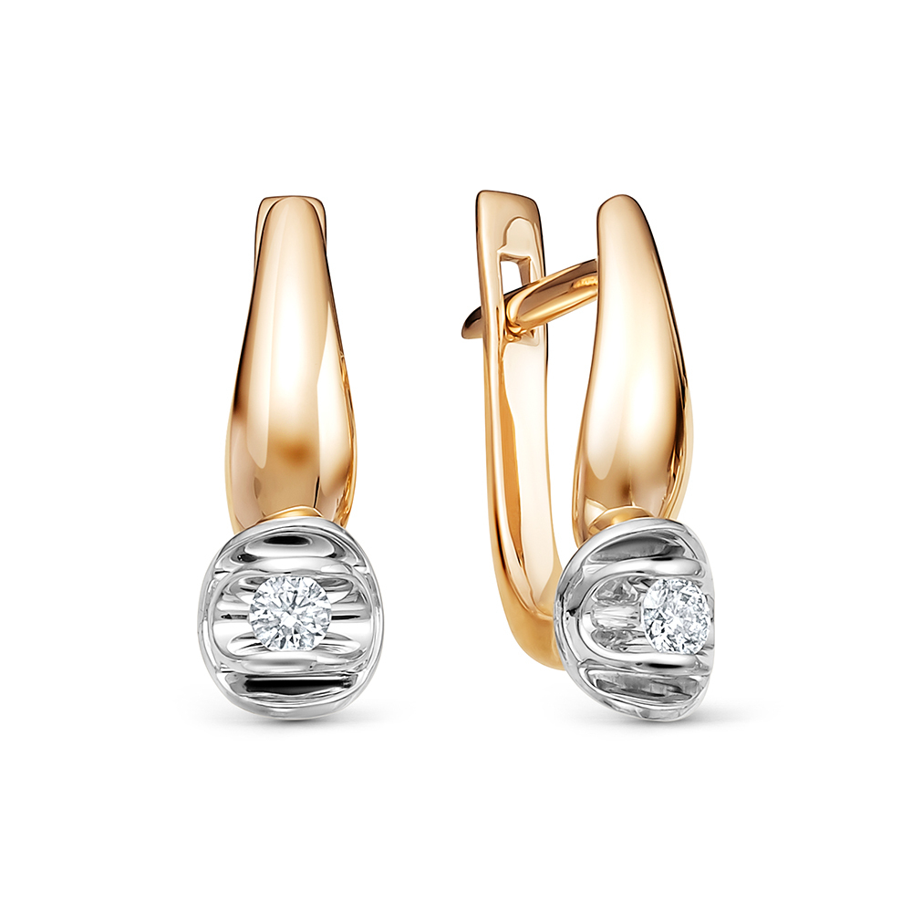 Серьги из золота 585 пробы