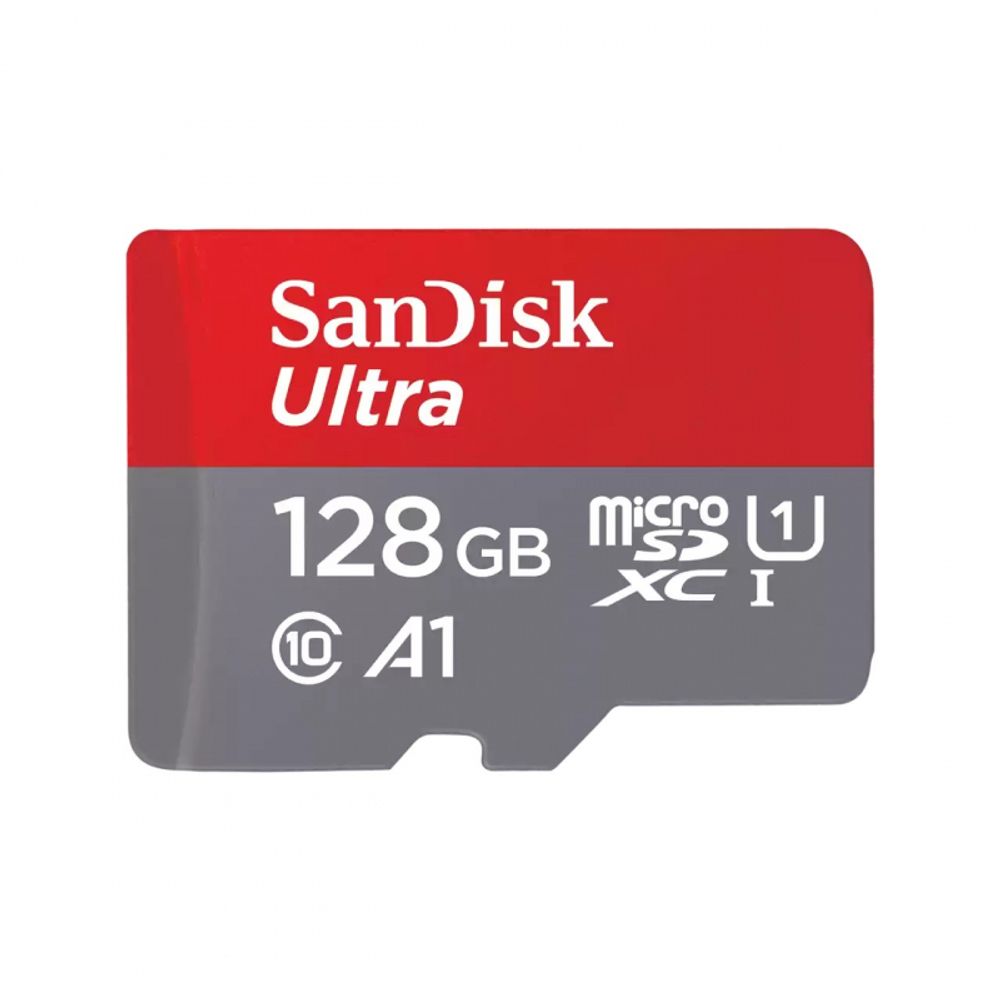 Карта памяти microSDXC 128Gb Sandisk Ultra Class 10 UHS-I U1 A1 140 MB/s