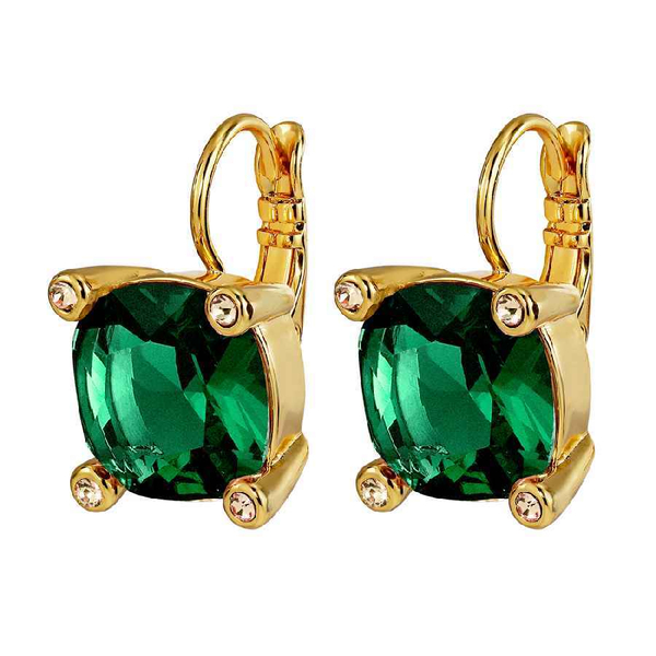 Серьги Dyrberg Kern TANA SG EMERALD GREEN 450118
