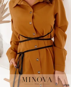 Платье 2077-горчица Minova