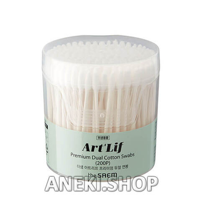 Палочки ватные 200 шт. The Saem Art'Lif Wooden Swabs