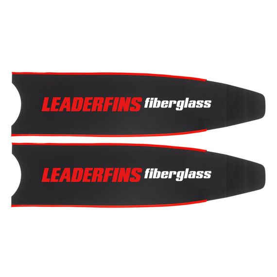 Лопасти Leaderfins Abyss Pro стеклотекстолитовые с наклейкой 20° красная отбортовка