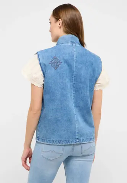 Жилет джинсовый женский MUSTANG Gillian Denim Vest