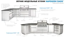 Встраиваемый газовый гриль Napoleon BILEX-605, 5 горелок (с ИК-горелкой)