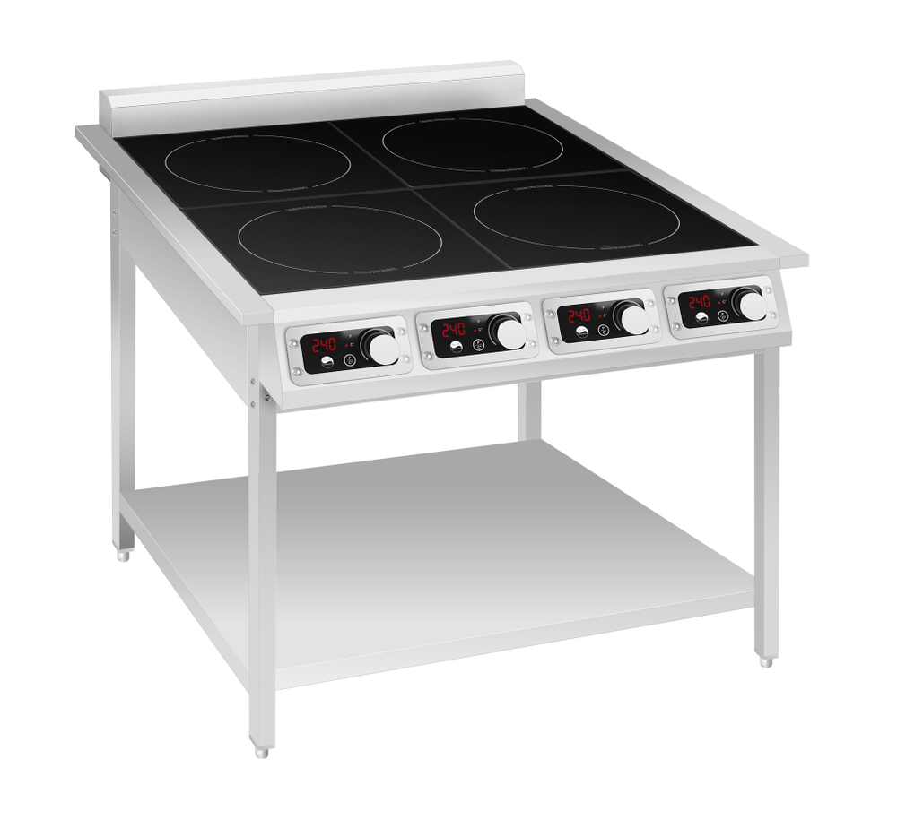 Плита индукционная INDOKOR IN3500-4PRO на подставке (900 серия)