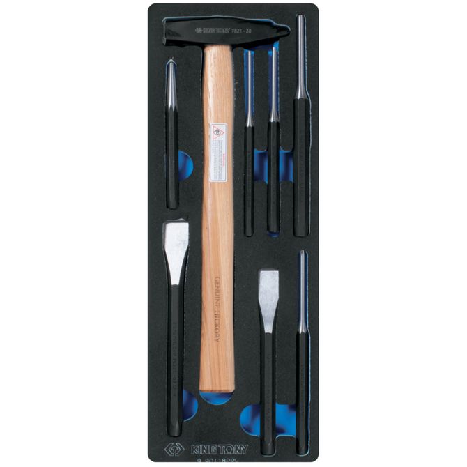 KING TONY (934-235MRV) Набор инструментов "EFFORT" в красной тележке, 235 предметов