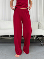 Комплект пижамный красный