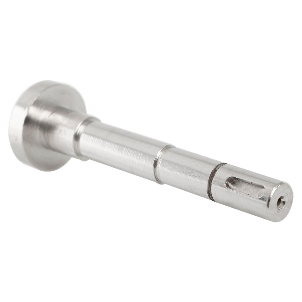 Вал редуктора подачи фарша в сборе с шляпой оси JGL-60