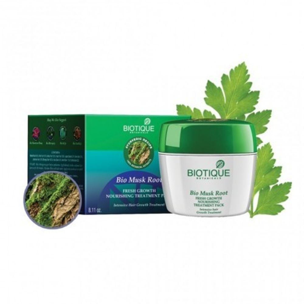 Маска для волос восстанавливающая Biotique Bio musk root, 230 г