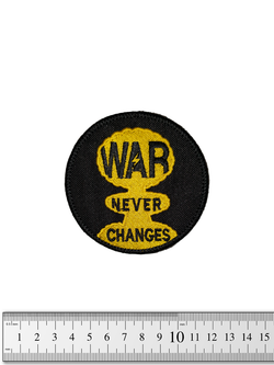 Шеврон Fallout. War Newer Changes вышивка