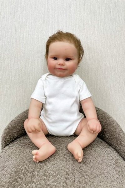 УЦЕНКА Кукла Реборн виниловая 50см в пакете (FA-086)