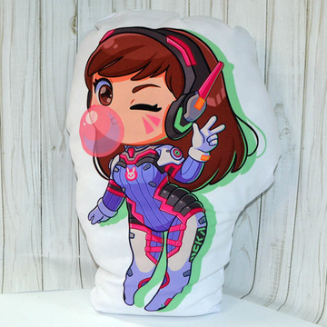 Подушка "Overwatch / Овервотч - D.Va / Дива"