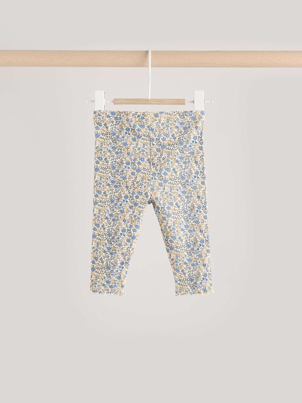 Лонгслив и легинсы в комплекте для малышей Next E66-477, Молочный, Голубой