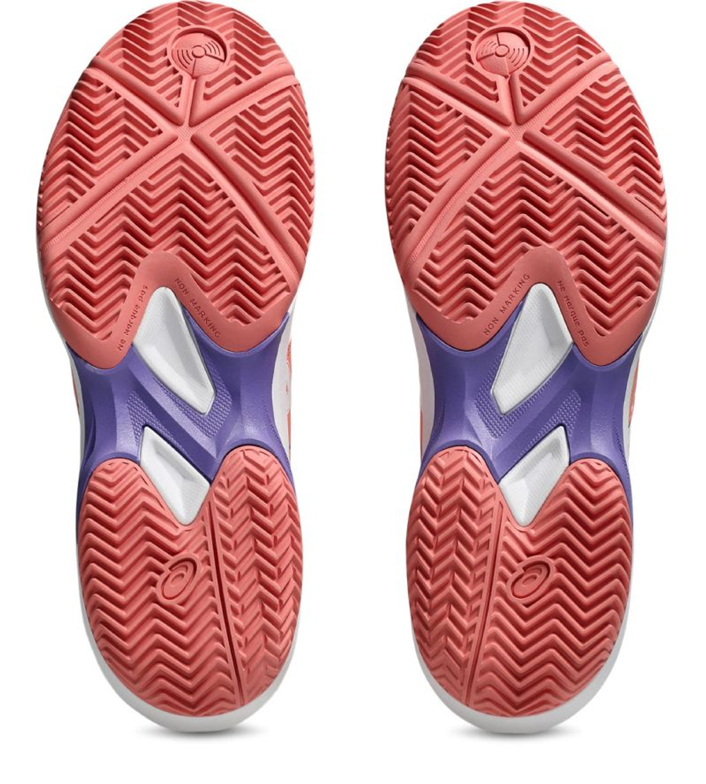 Женские кросовки для Padel Asics Game FF Padel - guava/white