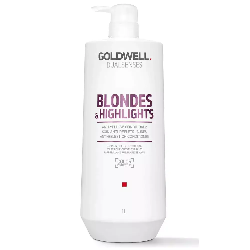 Goldwell Dualsenses Blondes &amp; Highlights Кондиционер против желтизны для осветленных волос 1000 мл