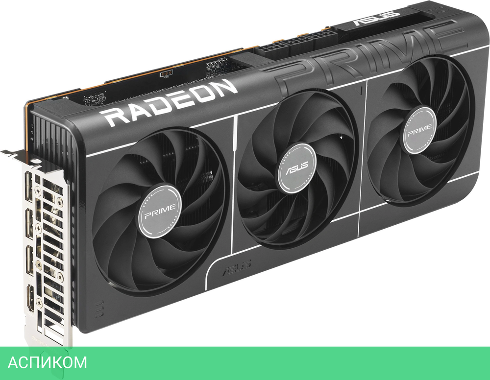 Видеокарта Asus Prime RX 9070XT OC Edition 16Gb GDDR6 (90YV0L71-M0NA00)