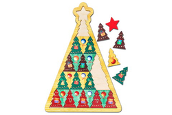 Мозаика "Новогодние елочки"