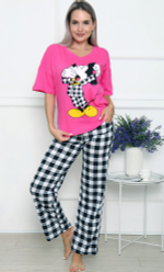 [m]Пижама женская штаны+футболка ТК-3866/1