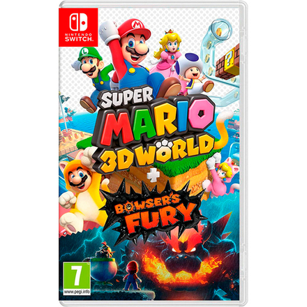 Super Mario 3D World + Bowser's Fury [Switch, русские субтитры]